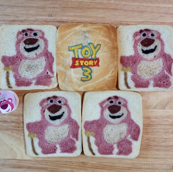 So Cute! Cobain Sarapan Kreasi Roti Tawar dengan Aplikasi Karakter