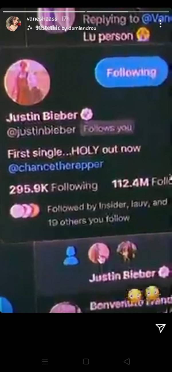 Vanesha Prescilla dan 4 Orang Indonesia Diikuti Justin Bieber