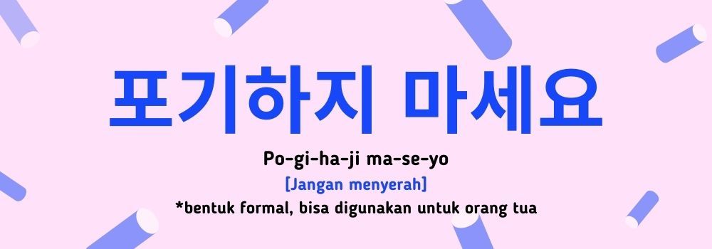 Ini 11 Ucapan Memberi Semangat dalam Bahasa Korea