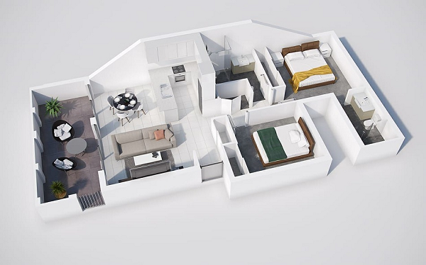 Inilah 7 Inspirasi Desain & Denah Rumah Minimalis Satu Lantai
