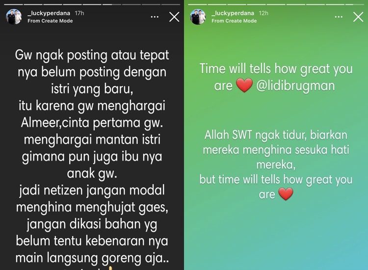 Istri Ngamuk di Medsos, Ini 5 Kronologi Perselingkuhan Lucky Perdana