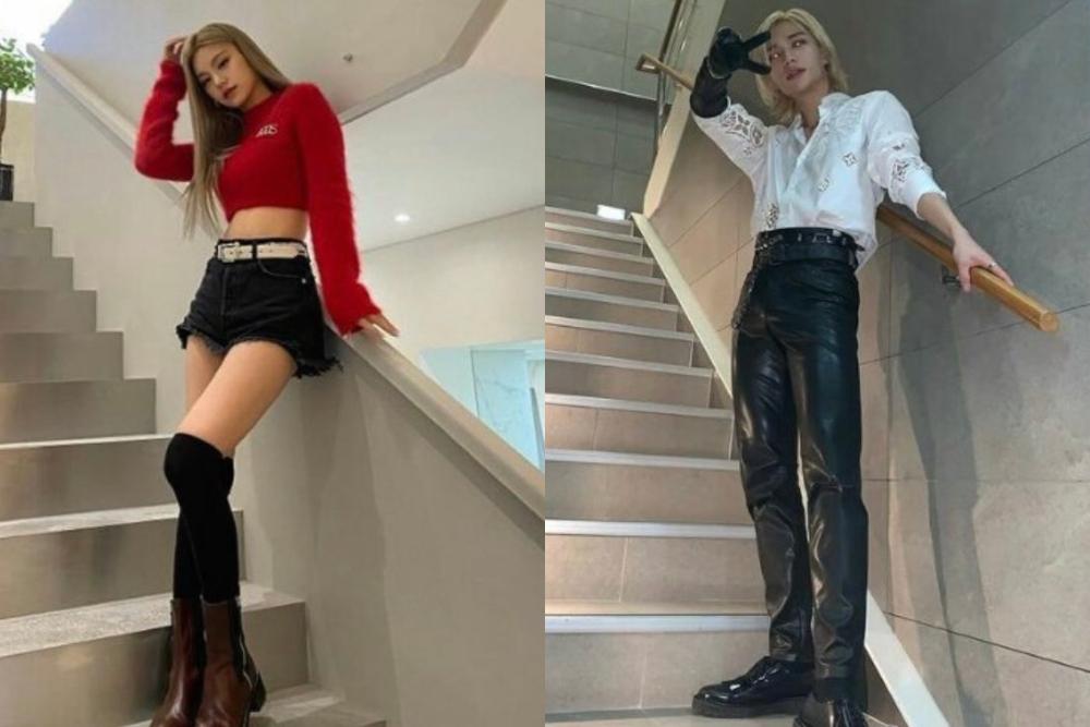 Sering Dibilang Kembar, Intip 9 Potret Kemiripan Yeji dan Hyunjin