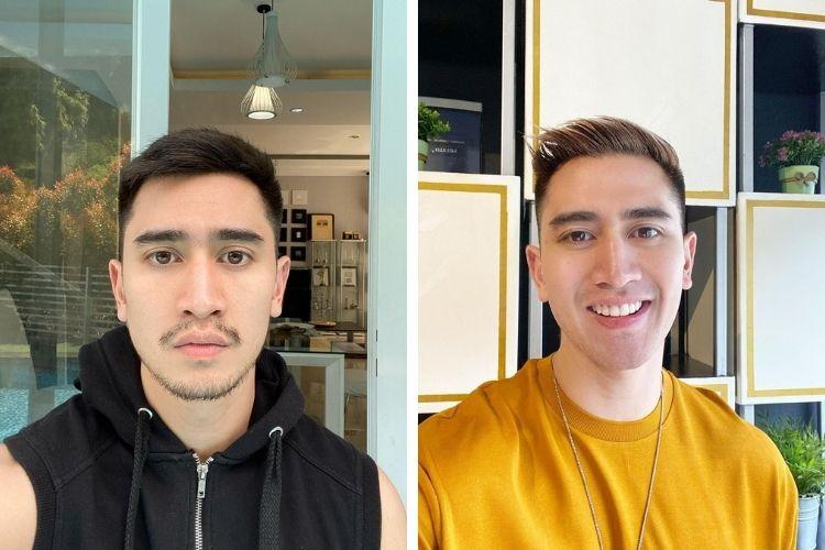 7 Potret Artis Before dan After Cukur Kumis, Gantengan Mana?