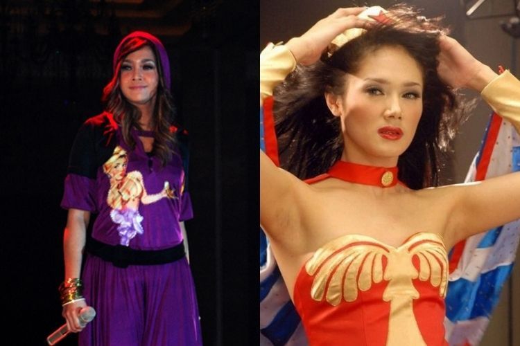 Pernah Sahabatan, Ini Adu Gaya Jadul Maia Estianty vs Mulan Jameela