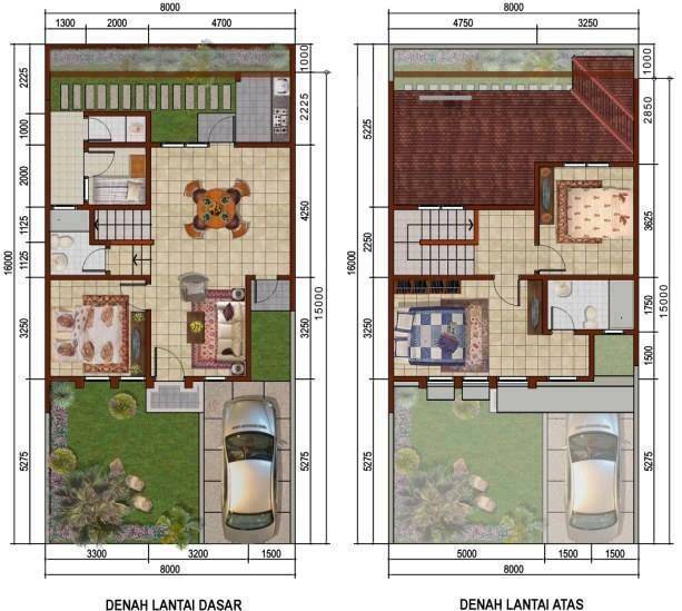 Muat untuk Mobilmu, 7 Inspirasi Denah Rumah Minimalis dengan Garasi