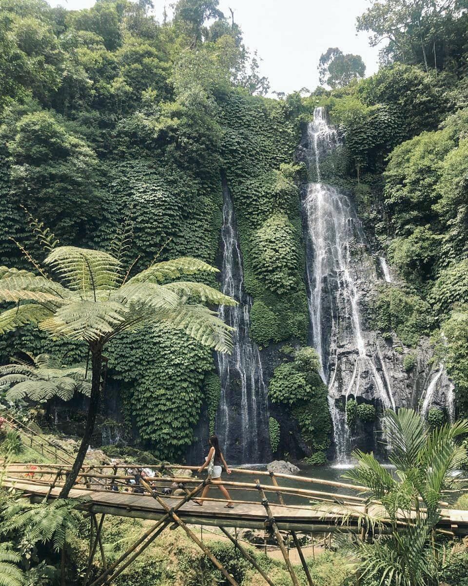 5 Pesona Banyumala Twin Waterfalls, Air Terjun Cantik di Buleleng Bali
