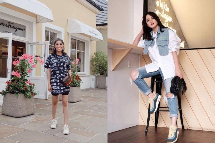 Sekilas Mirip, Ini Perbandingan Gaya Nindy Ayunda dan Ririn Ekawati
