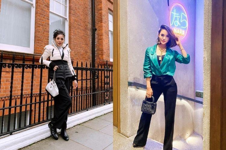 Sekilas Mirip, Ini Perbandingan Gaya Nindy Ayunda dan Ririn Ekawati