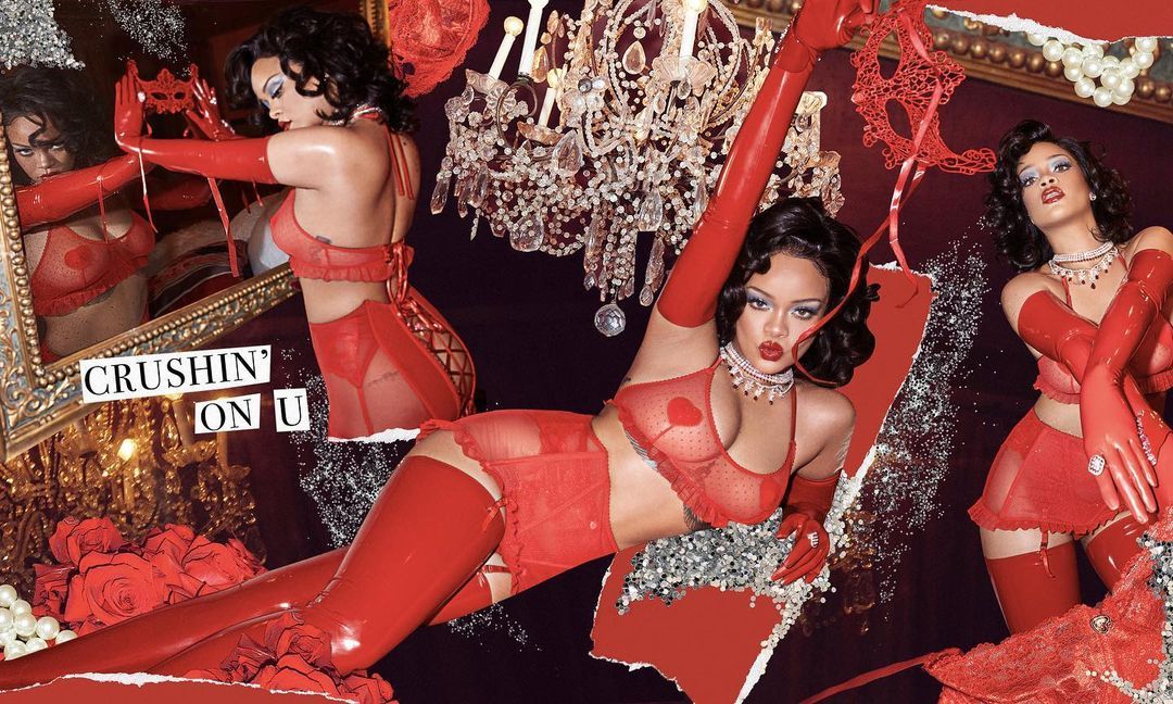 Deretan Gaya Seksi Rihanna Pakai Lingerie, Menghebohkan Media Sosial