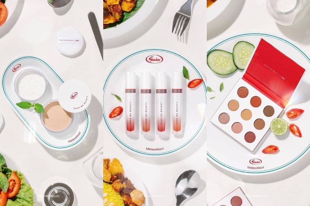 Kolaborasi Dengan Produk F&B, Ini Deretan Makeup Lokal Unik