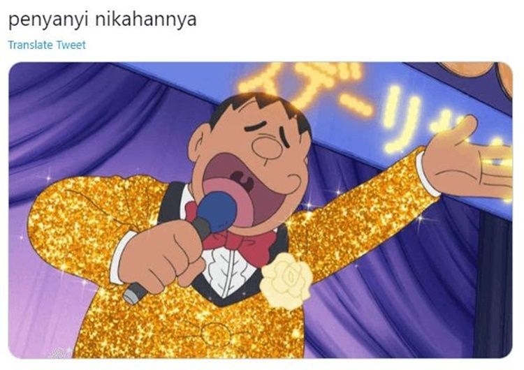 Kocak! 10 Meme tentang Pernikahan Nobita & Shizuka Ini Bikin Ngakak