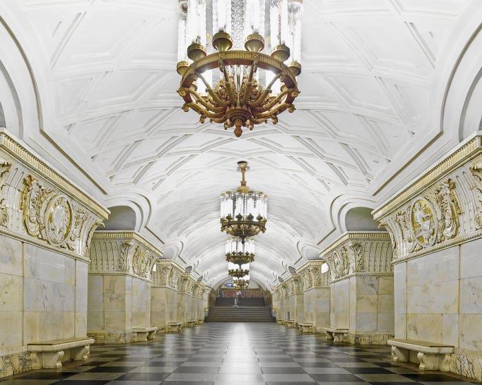 12 Arsitektur Stasiun Kereta di Rusia yang Bikin Terperangah