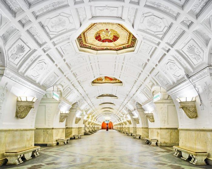 12 Arsitektur Stasiun Kereta di Rusia yang Bikin Terperangah