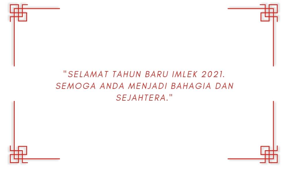 Selain Gong Xi Fa Cai, Ini 11 Ucapan Imlek yang Bisa Kamu Kirimkan