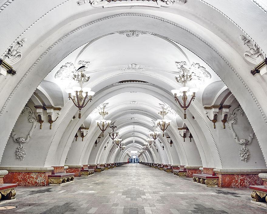 12 Arsitektur Stasiun Kereta di Rusia yang Bikin Terperangah
