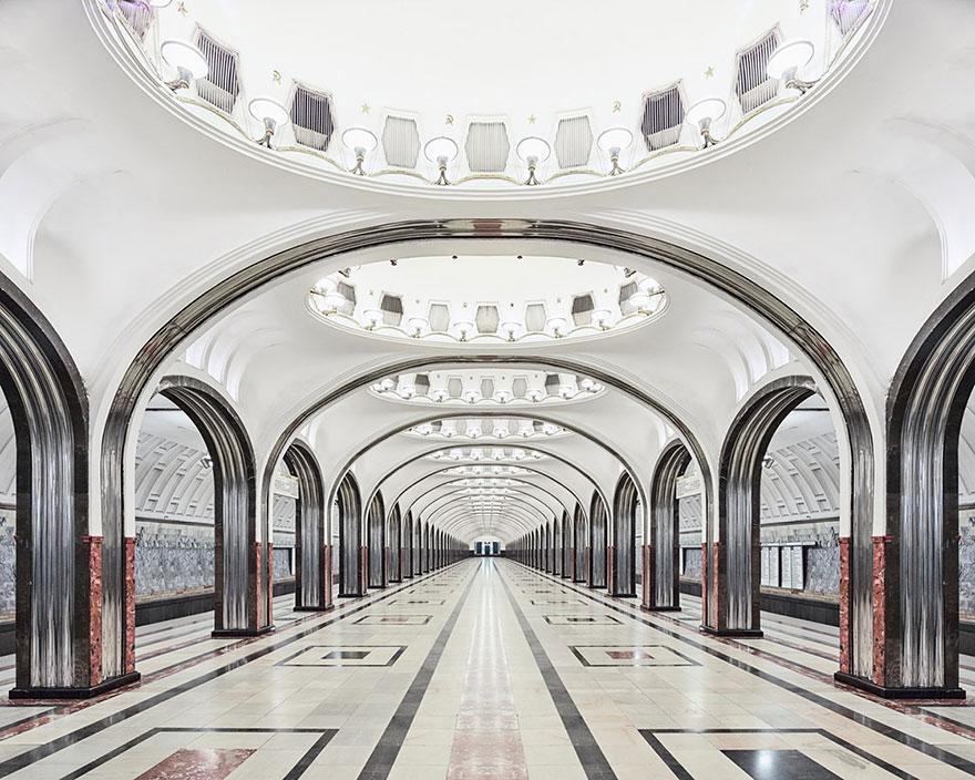 12 Arsitektur Stasiun Kereta di Rusia yang Bikin Terperangah