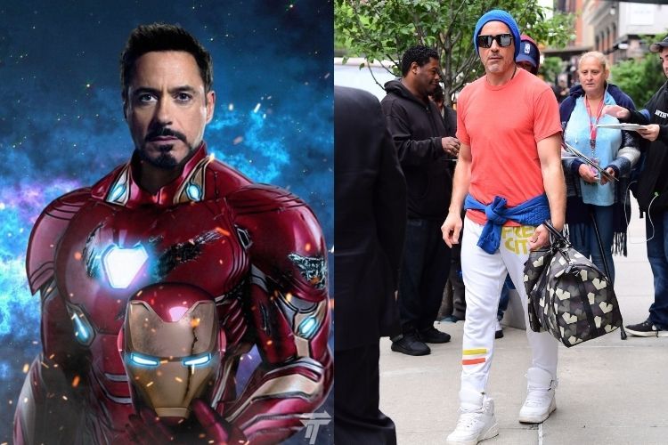 Perbandingan Para Pemain Film Marvel sebagai Superhero vs Sehari-hari