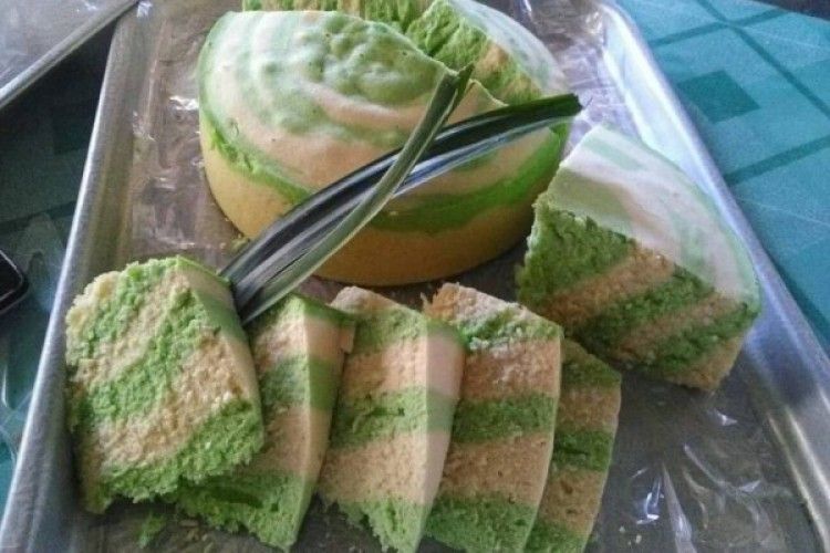 Resep Kue Zebra Kukus Santan