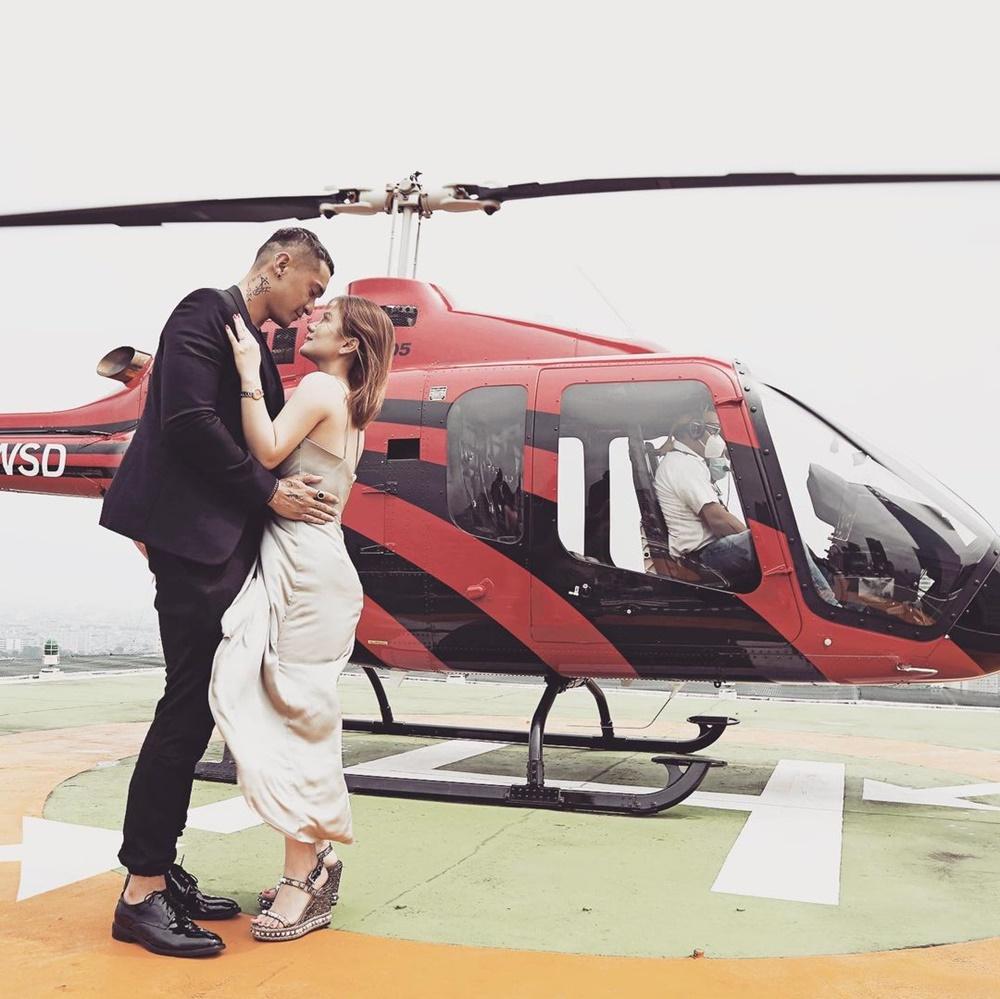 Lamar Kekasih di Helikopter, Ini 9 Gaya Pacaran Miller Khan & Farina