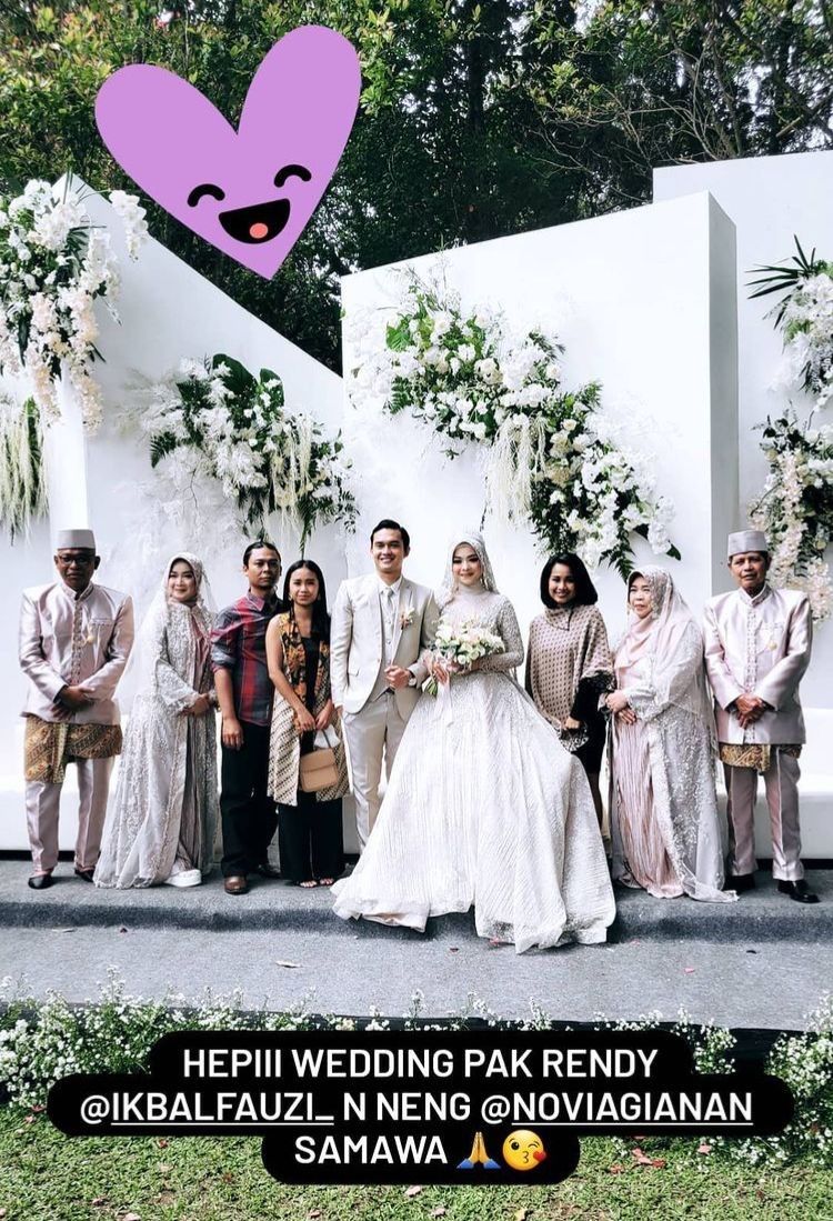 Bersahabat, 10 Momen Pemain Ikatan Cinta Hadiri Pernikahan Ikbal Fauzi