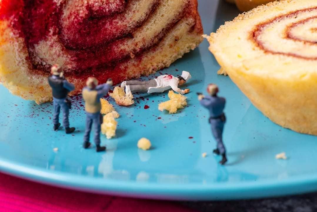 Unik dan Menggemaskan, Dunia Miniatur Ini Dibuat dari Makanan