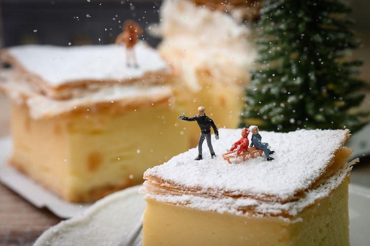 Unik dan Menggemaskan, Dunia Miniatur Ini Dibuat dari Makanan