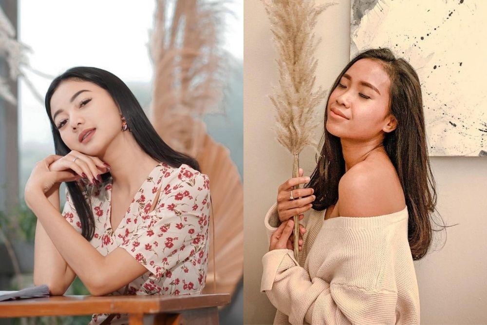 Diisukan Tak Akur, Adu Riasan Glenca Chysara vs Ayya Renita