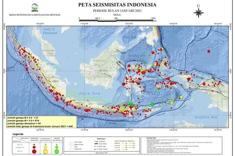 Skenario Terburuk Gempa & Tsunami 30 Meter Di Jawa Timur Menurut BMKG