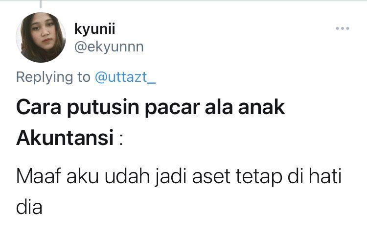 10 Twit Kocak Cara Putusin Pacar Sesuai Jurusan, Bikin Geleng Kepala
