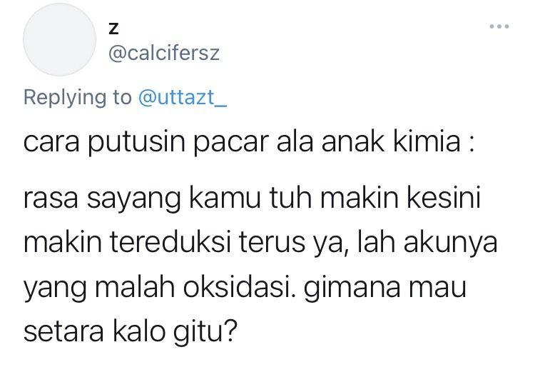 10 Twit Kocak Cara Putusin Pacar Sesuai Jurusan, Bikin Geleng Kepala
