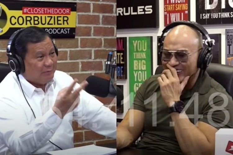Sebuah Kejutan! Prabowo Subianto Buka Suara di Podcast Deddy Corbuzier