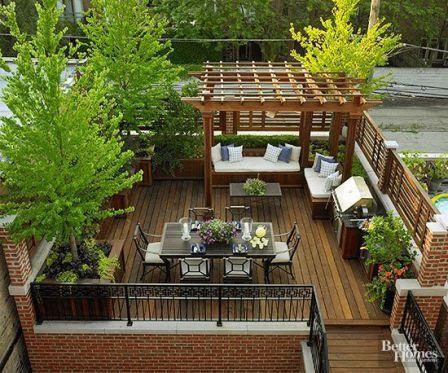 11 Ide Desain Rooftop Rumah Agar tidak Panas dan Membosankan