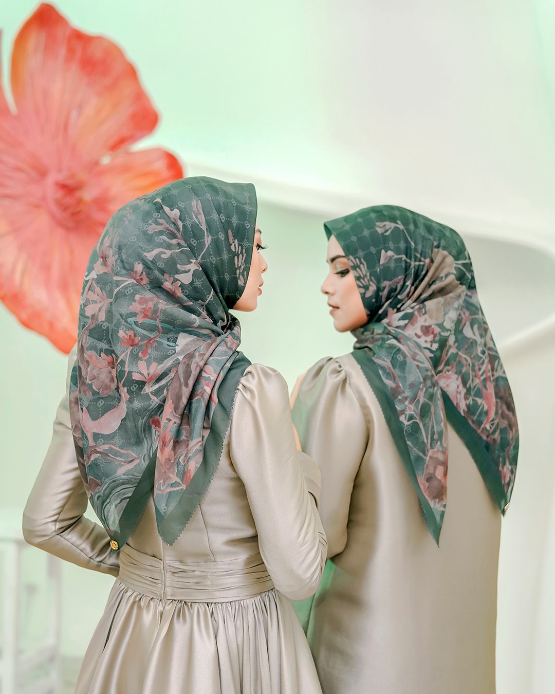 Kolaborasi Buttonscarves & RiaMiranda Rilis Koleksi Hijab