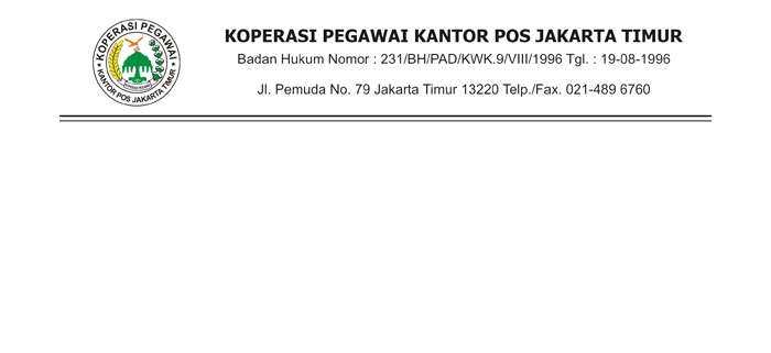 7 Contoh Kop Surat Resmi Lengkap Yang Baik Dan Benar Contoh Contoh Blog 4049