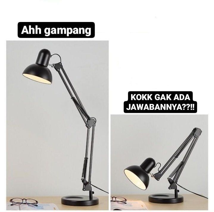 10 Meme Kreatif Lampu Belajar Lipat Buatan Warganet, Kocak Abis!