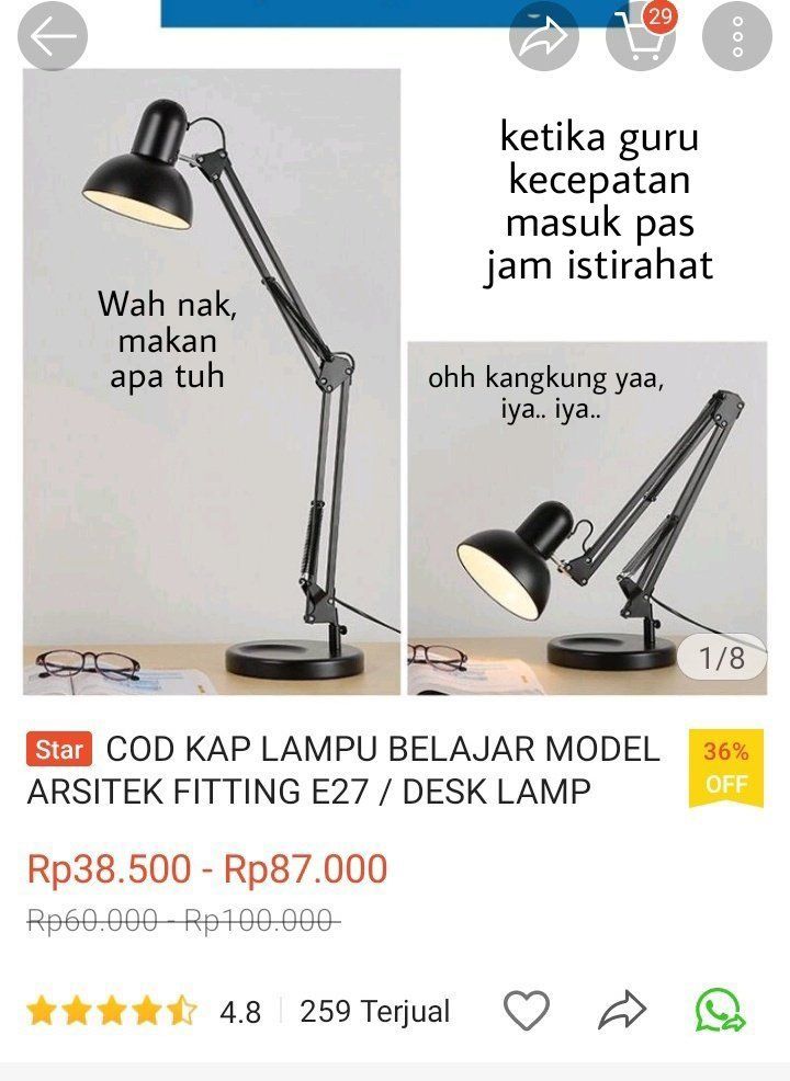 10 Meme Kreatif Lampu Belajar Lipat Buatan Warganet, Kocak Abis!