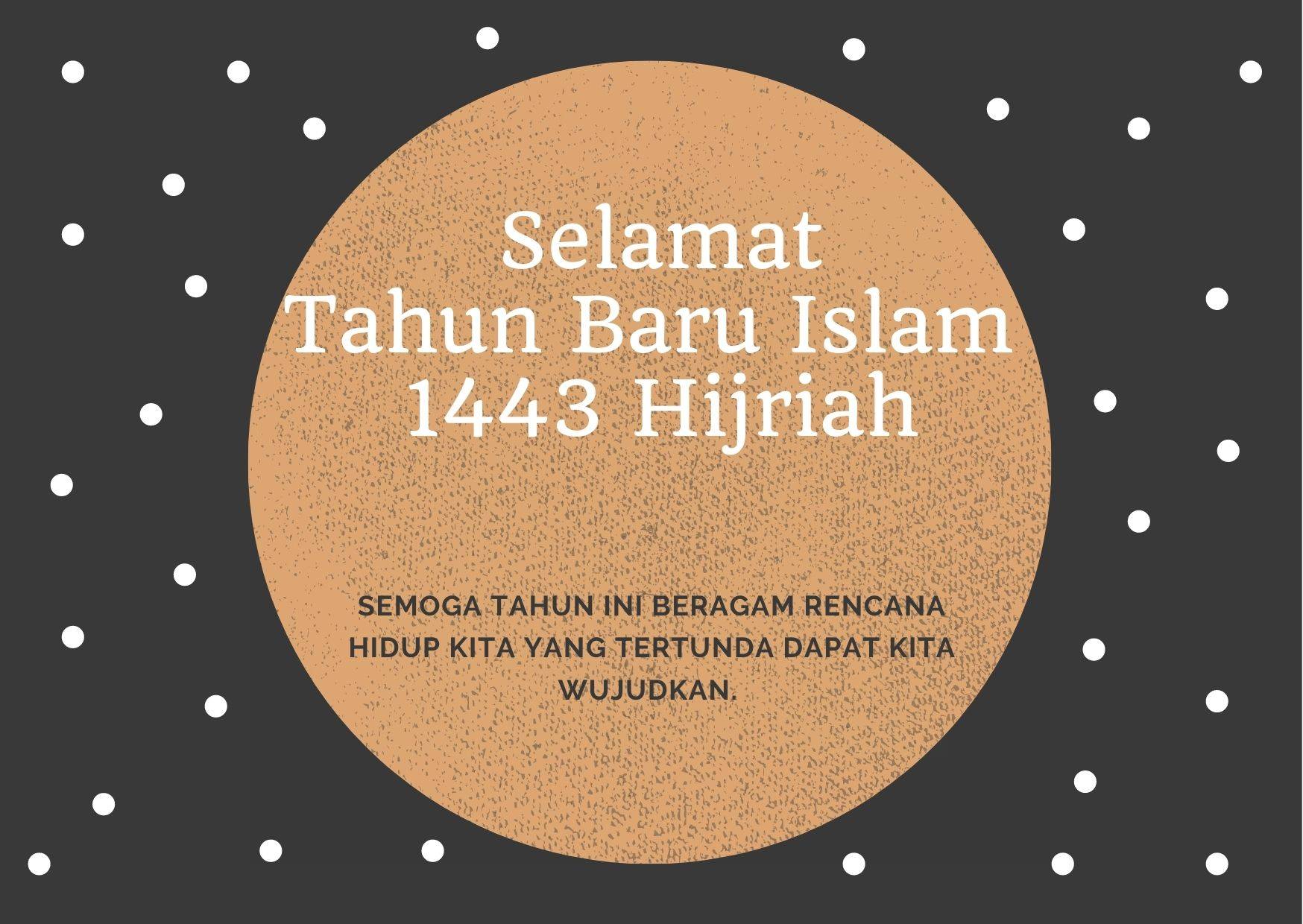 15 Ucapan Tahun Baru Islam 2021 Lengkap Dengan Gambar