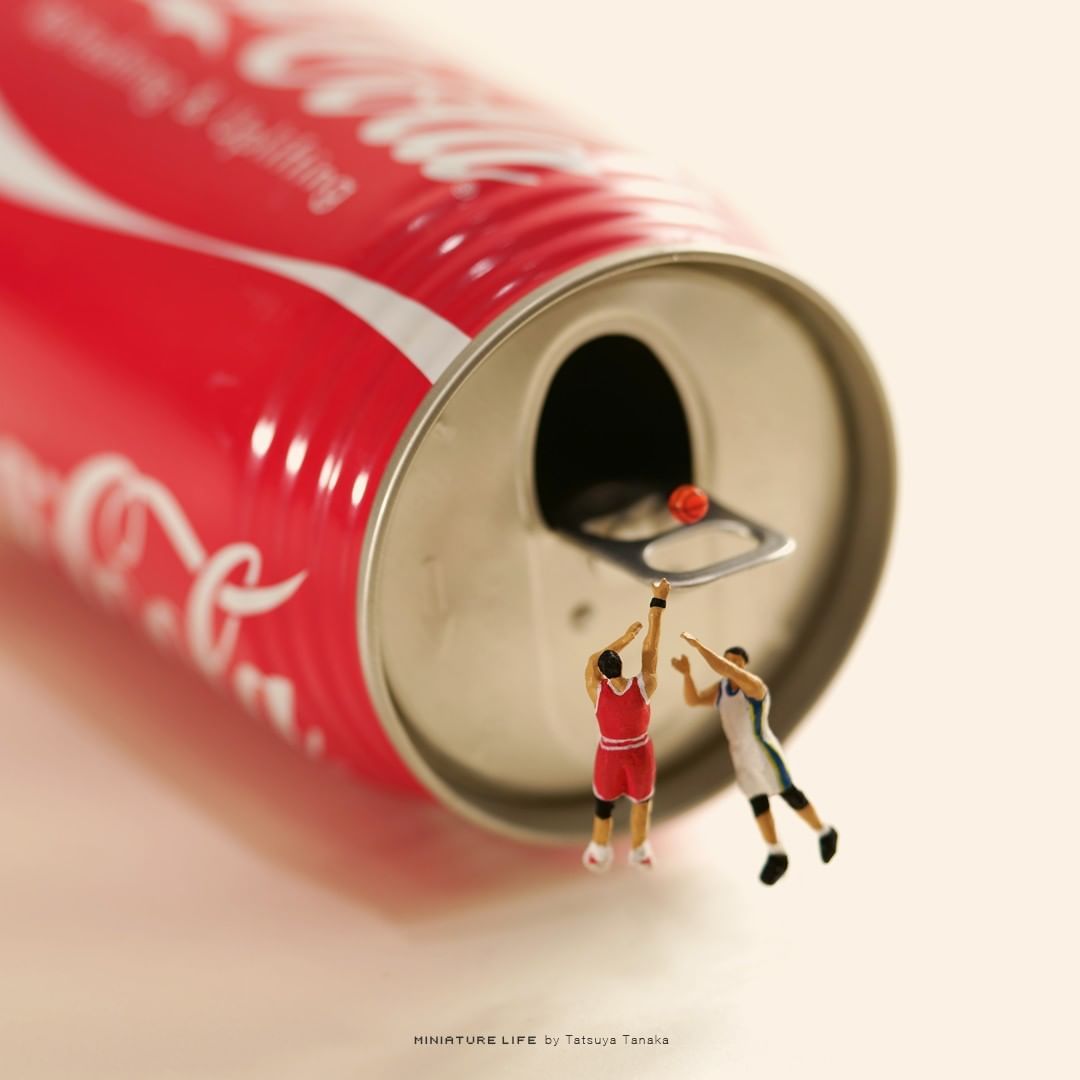 Kreatif! 10 Miniatur Bertema Olimpiade Karya Seniman Jepang