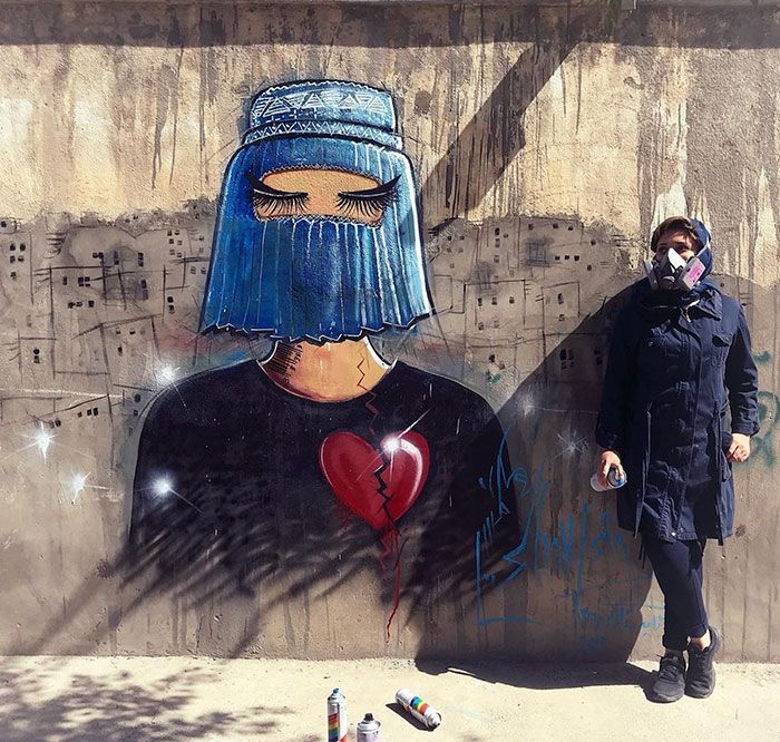 10 Karya Mural Perempuan Afghanistan ini Akan Membuatmu Terhenyuh