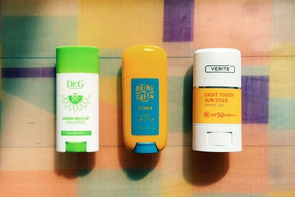 cara menggunakan sunscreen stick