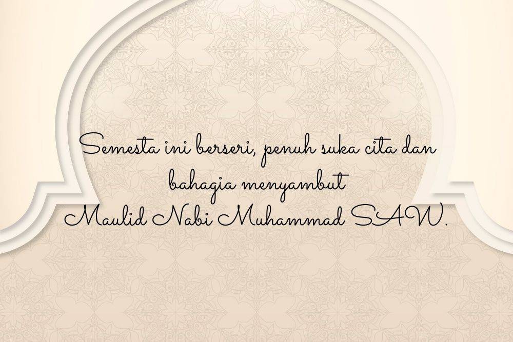 15 Kata-Kata Mutiara Menyambut Maulid Nabi Muhammad SAW