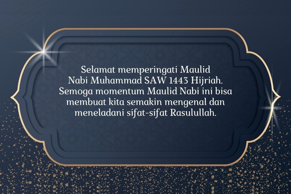 15 Kata Kata Mutiara Menyambut Maulid Nabi Muhammad Saw