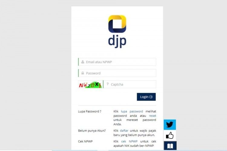 Simak Syarat dan Tata Cara Mendaftar NPWP Melalui DJP Online 