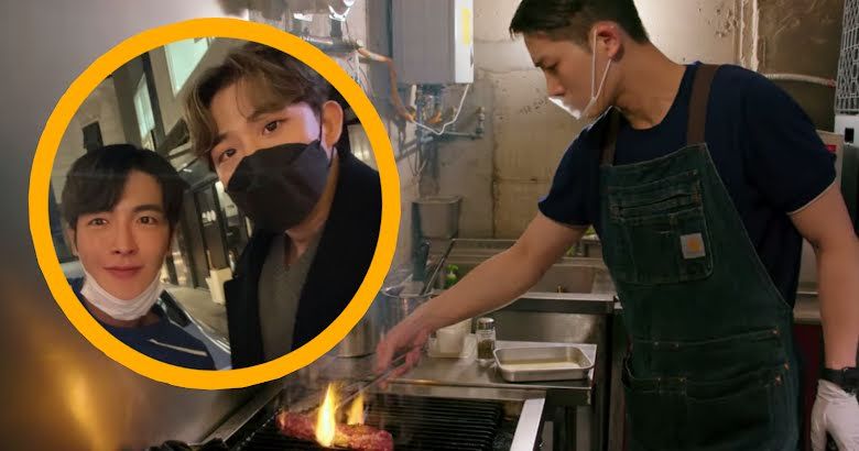 Pemeran 'Single’s Inferno' Kunjungi Restoran Moon Se Hoon di Gangnam