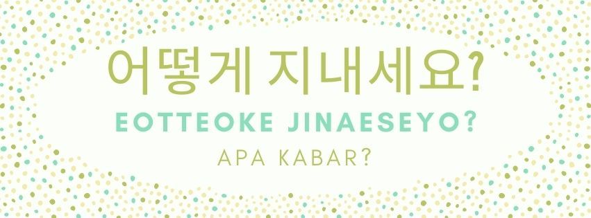 25 Kosakata dan Kalimat Bahasa Korea Sehari-hari untuk Pemula