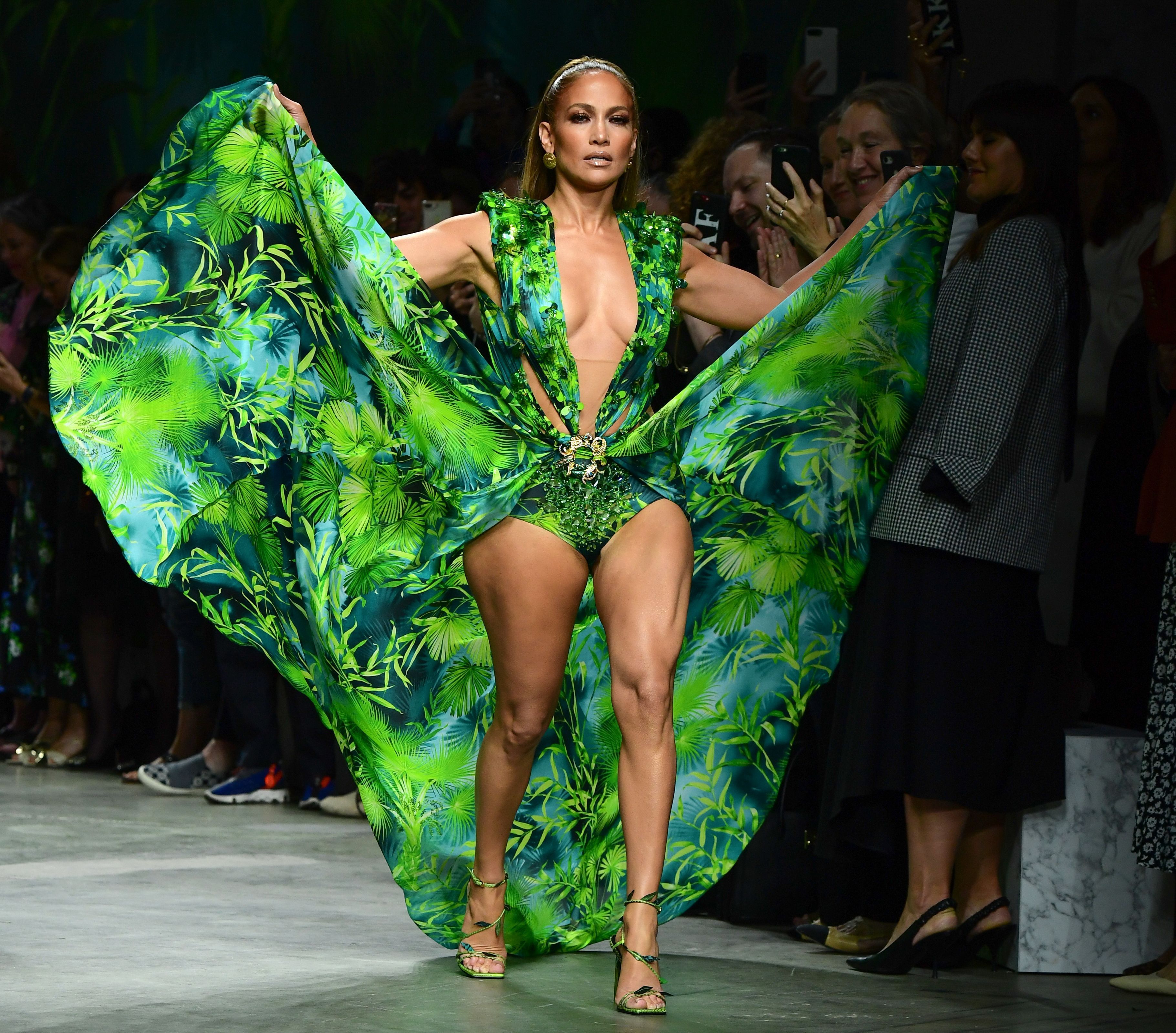 Public Figure Who Has Used J.Lo's Iconic Versace Green Dress
