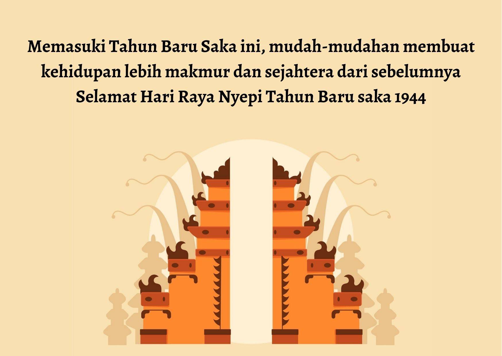 25 Kata-Kata Ucapan Selamat Hari Raya Nyepi Lengkap Gambar