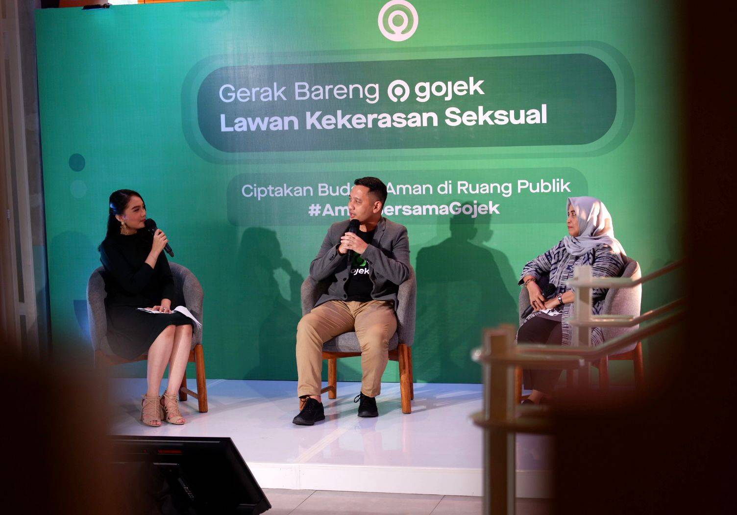 #AmanBersamaGojek, Upaya Gojek Memberikan Ruang Aman