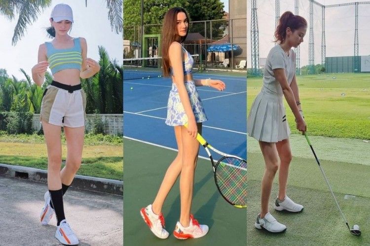 Tenis Sampai Golf, Begini Potret Artis Thailand Saat Olahraga