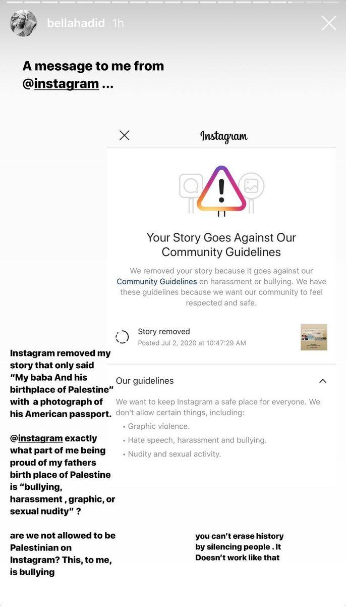 Unggah Penyerangan Israel di Al Aqsa, Bella Hadid Dibatasi Instagram